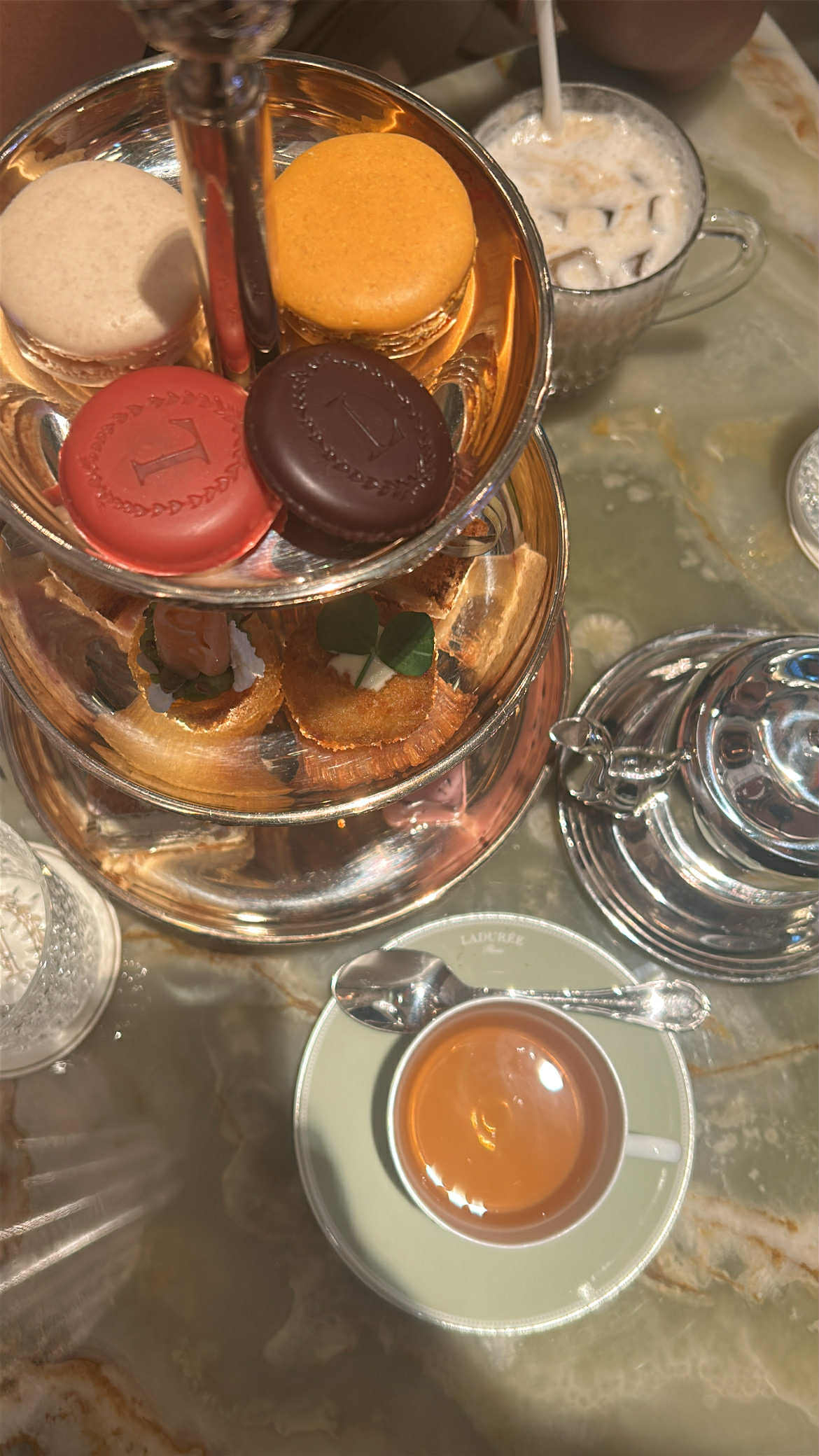 Laduree High Tea set